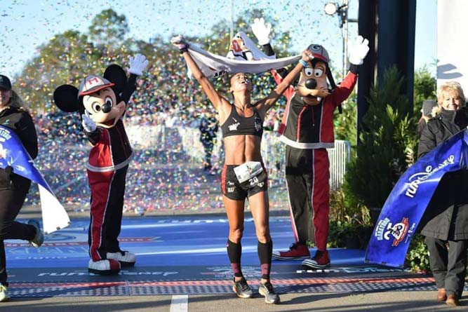 Giovanna Martins, tricampeã da “Disney World Marathon”