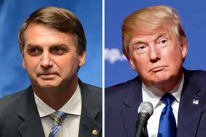 Brasileiros votam em Bolsonaro nos EUA, mas rejeitam Trump nas urnas
