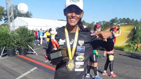 Brasileira sagra-se tetracampeã da Walt Disney World Marathon