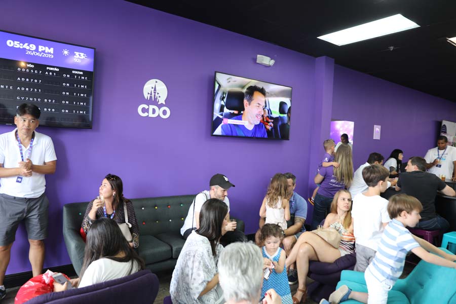 Lounge CDO abre espaço para turistas em Orlando