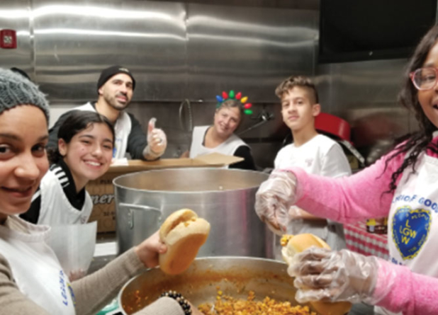 Campanha da LBV arrecada toneladas  de alimentos para famílias em Newark