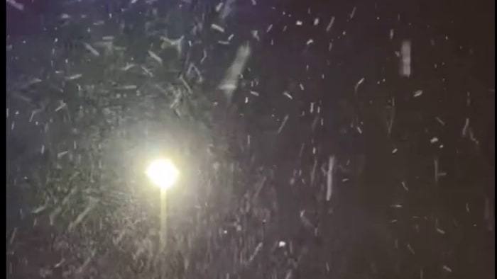 Nevou na Flórida: vídeo mostra neve caindo do céu no Condado de Okaloosa