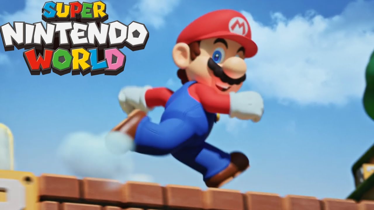 ‘Super Nintendo World’ será inaugurado no ‘Universal Studios’;  show de atrações