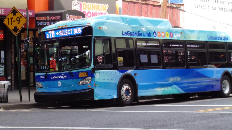 Linha gratuita de ônibus em Nova York levará passageiros até aeroporto, em maio