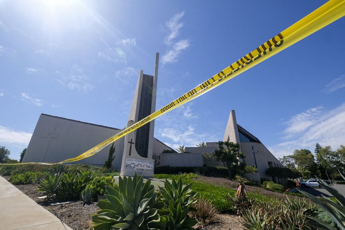 Socorridas vítimas de atirador em igreja no Condado de Orange; uma pessoa morreu