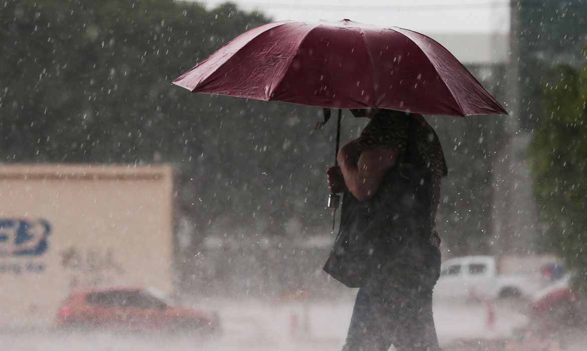Chuva forte na Flórida Central traz preocupação: previstos raio e inundações 