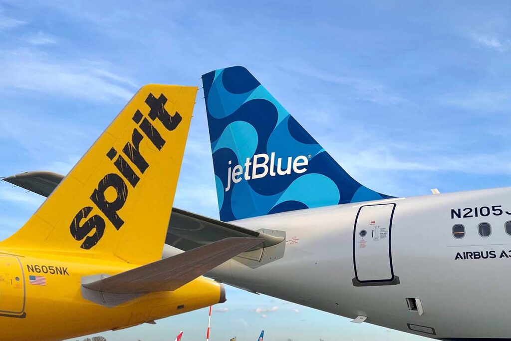 JetBlue anuncia compra Spirit Airlines por US$ 3,8 bilhões; é 5ª maior dos EUA 