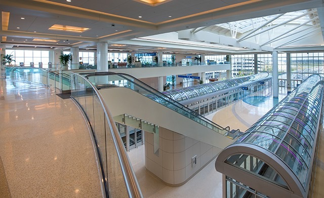 ‘Terminal C’ do ‘Aeroporto de Orlando’ pronto para 12 milhões de passageiros