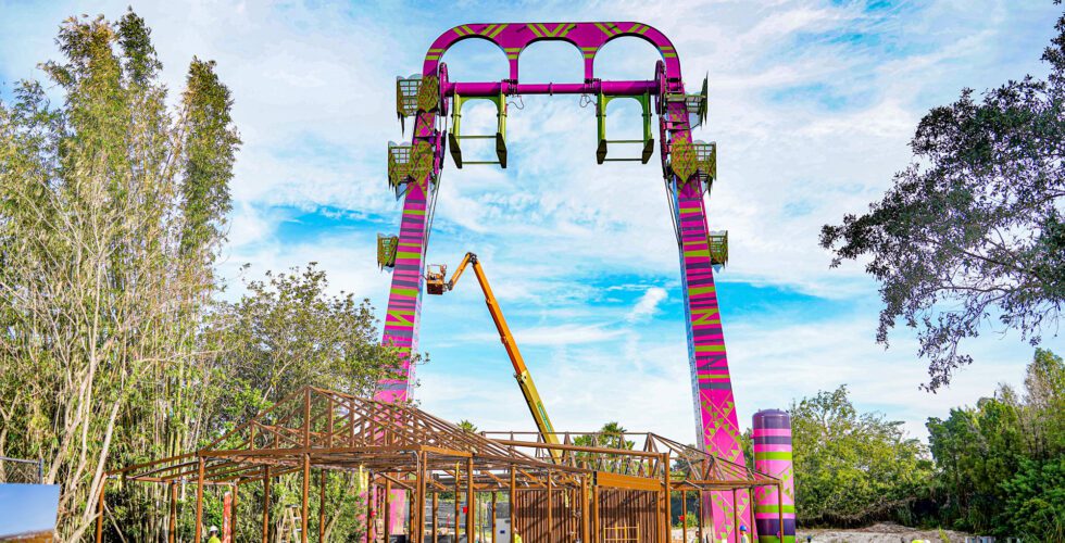 ‘Serengeti Flyer’, maior balanço do mundo, será aberto ao público em Tampa  