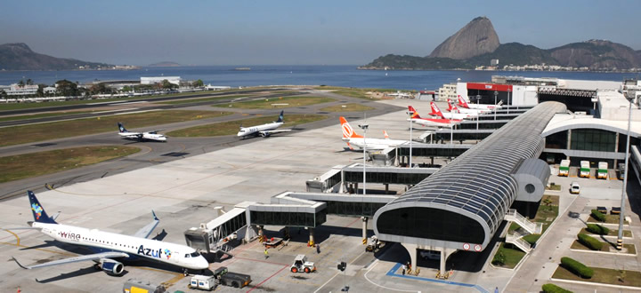 ‘Santos Dumont’ limita operações e cancela voos internacionais; empresas contestam