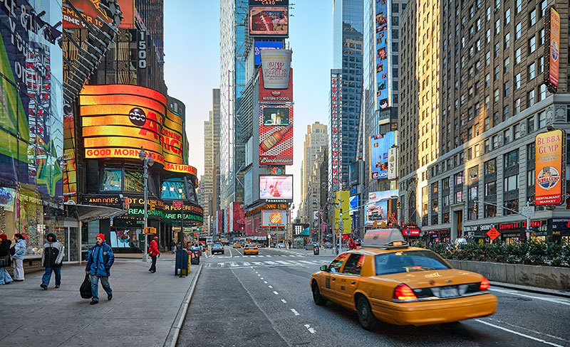 Nova York cobrará pedágio em áreas de congestionamento no centro de Manhattan