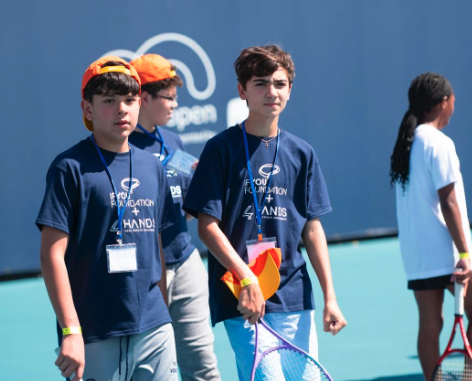  IF You Foundation leva crianças do IF You Tennis Academy para uma experiência única no Miami Open.