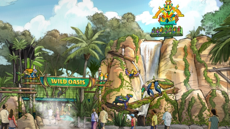 Busch Gardens Tampa anuncia Wild Oasis com novas atrações e habitats incríveis