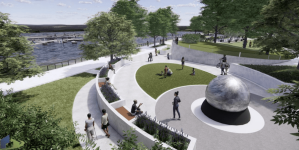 Novo parque à beira-lago vai transformar Downtown Clermont em cartão-postal da cidade