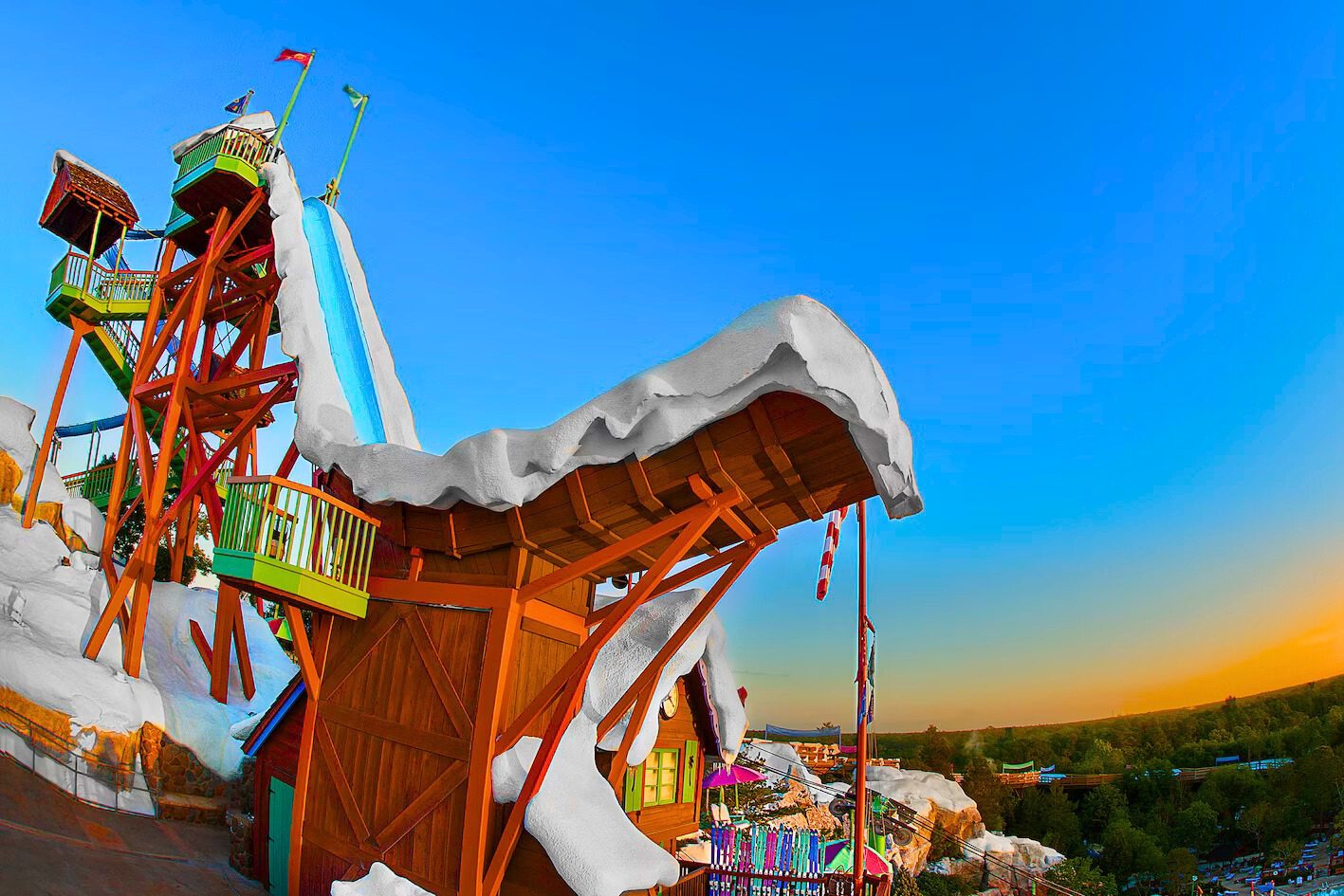 Frio histórico força Disney e Universal a paralisar parques aquáticos em Orlando