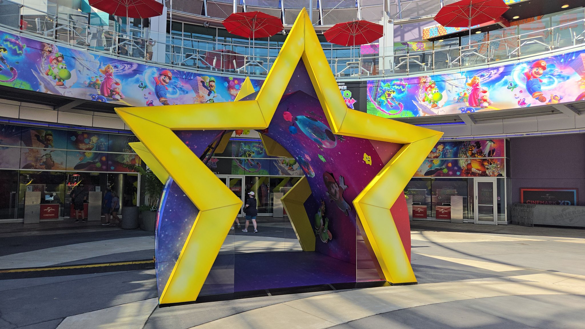 Universal CityWalk recebe ação promocional de Super Mario Galaxy em Orlando