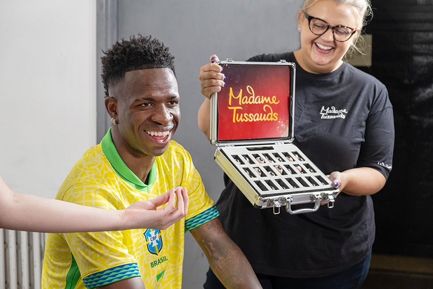Vinícius Júnior ganhará estátua no Madame Tussauds Orlando