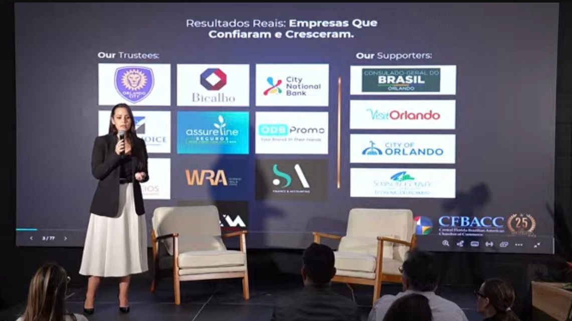 CFBACC Summit 2026 debate nova geoeconomia entre Brasil e Estados Unidos em Orlando