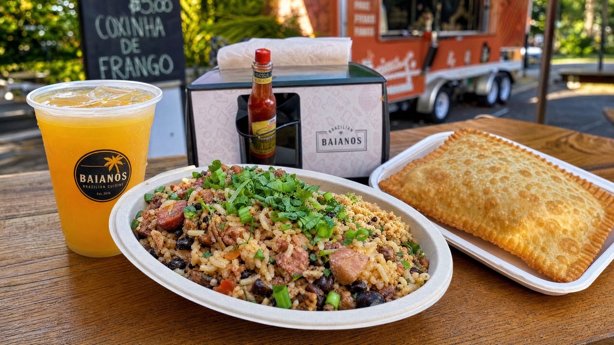 Comida nordestina autêntica no Sabor do Nordeste em Kissimmee, Flórida