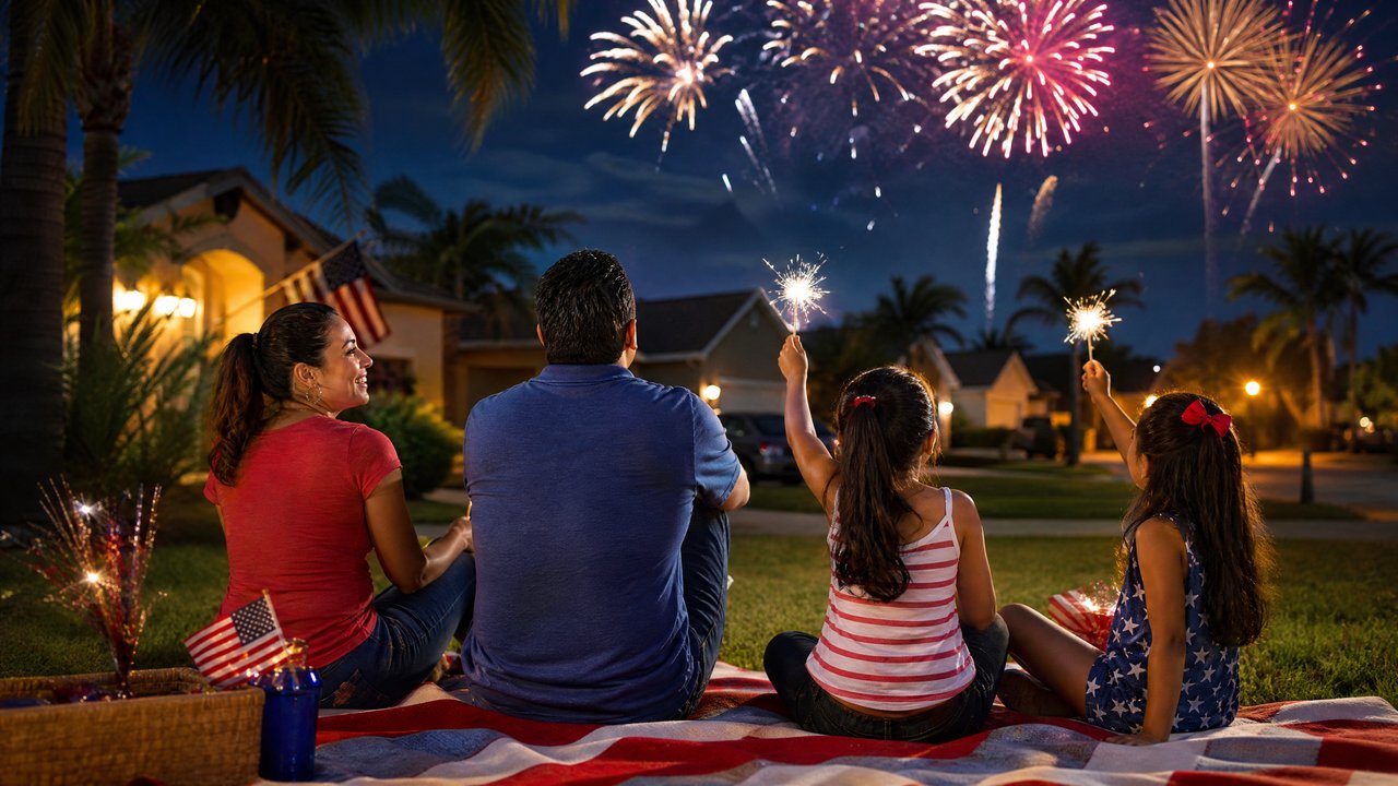 Leis de Fogos de Artifício na Flórida: O que é permitido no 4 de Julho?