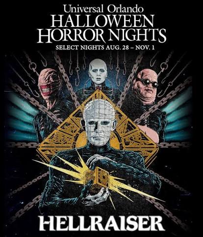 Universal Orlando confirma casa assombrada de "Hellraiser" para o Halloween Horror Nights 2026