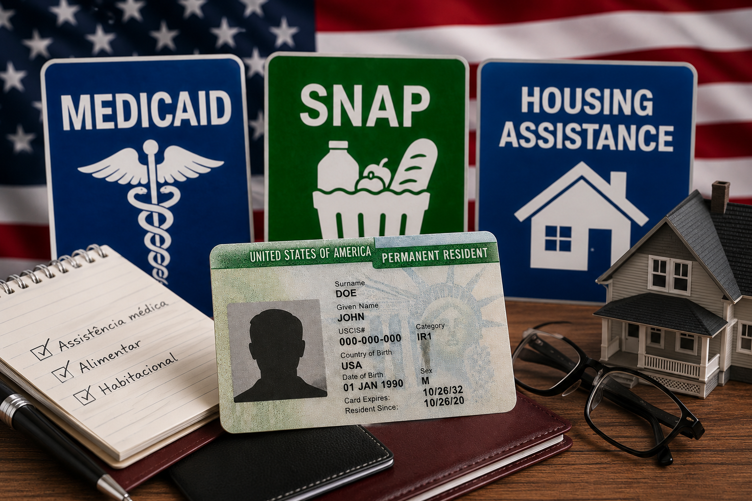 Governo dos EUA retoma regra de “encargo público” e amplia atenção sobre pedidos de green card