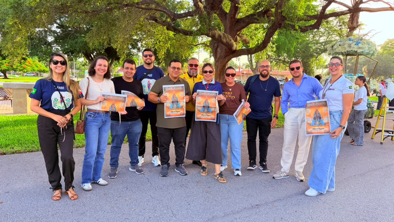 Círio de Nazaré USA leva fé e tradição paraense a Miami e Margate