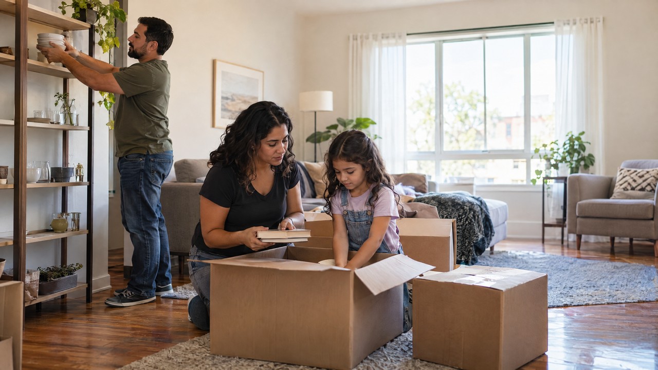 Mudança de casa nos EUA: o que fazer na primeira semana