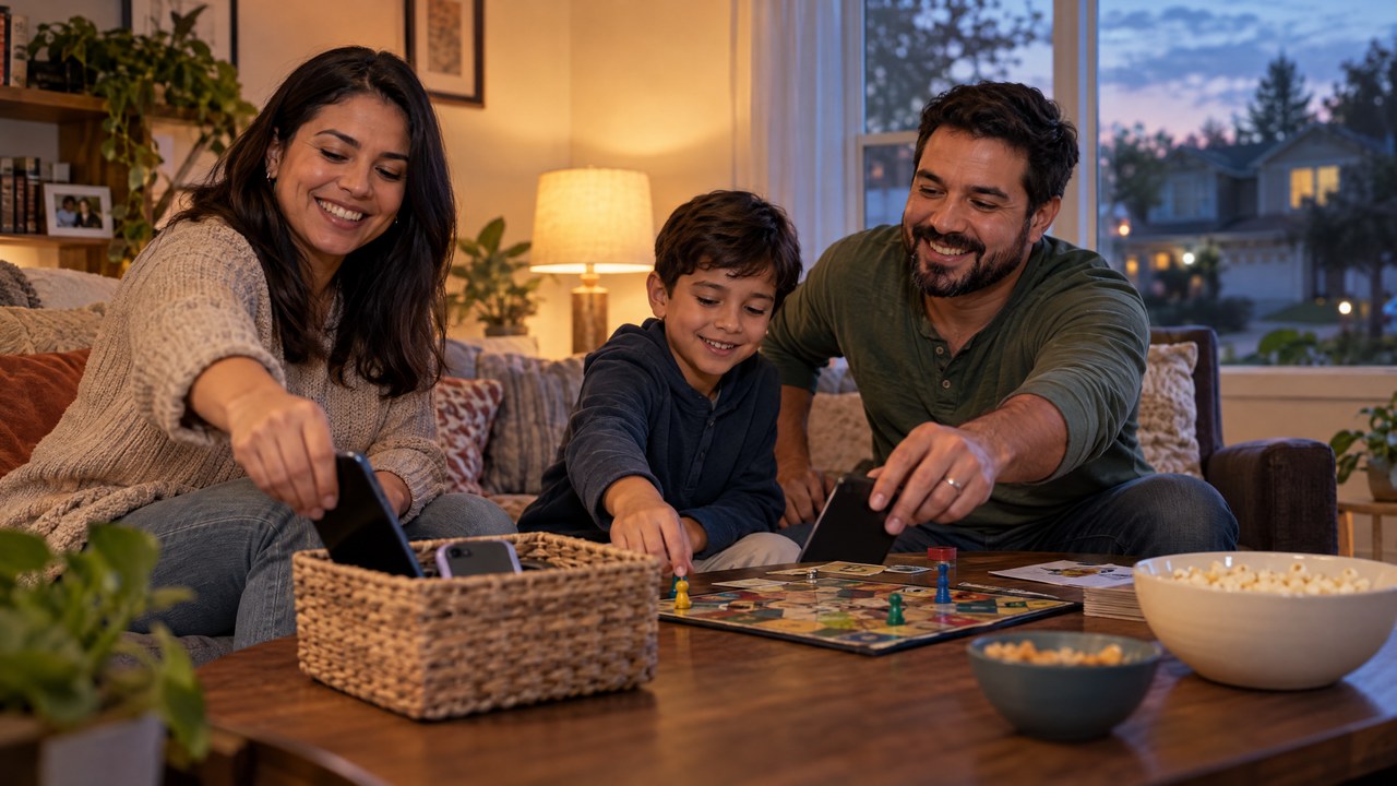 Tempo de tela à noite: como criar uma rotina mais leve em família